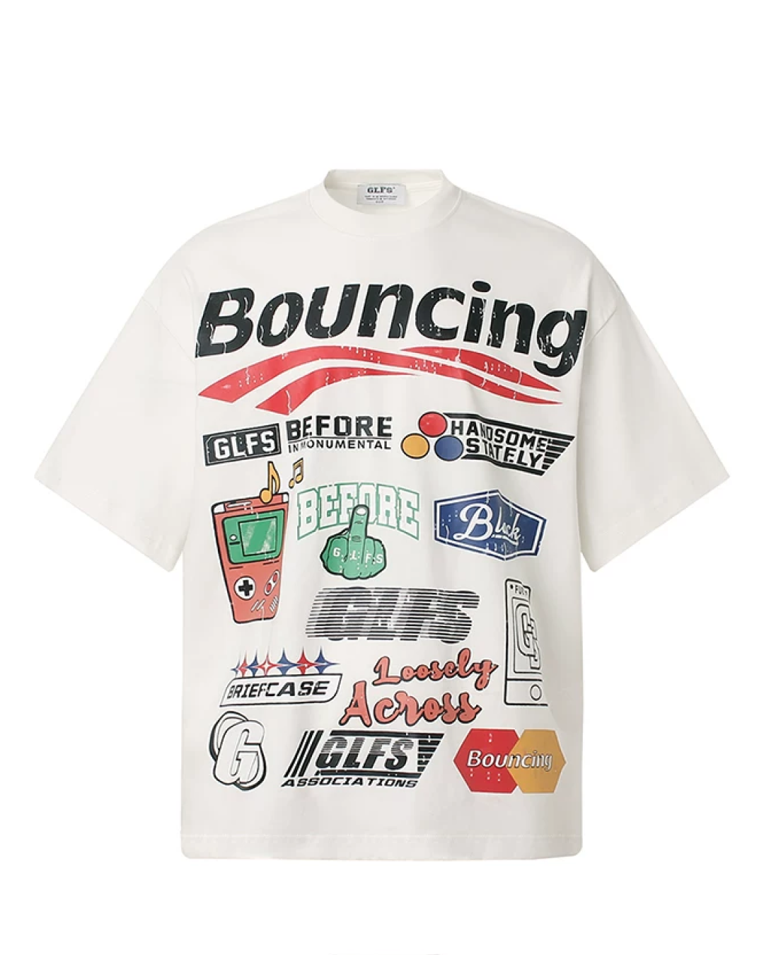 ビッグプリントTシャツ　FM0071