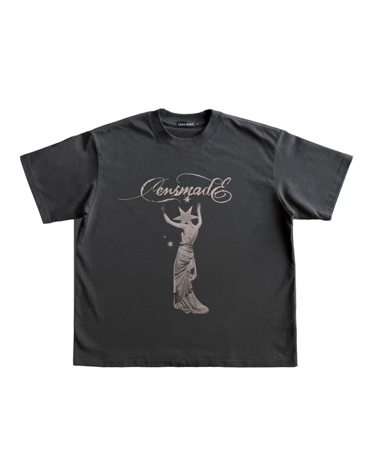 ドレスデザイン短丈Tシャツ　FM0080