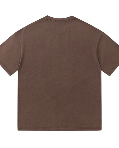 ビッグエンブレムプリントTシャツ　FM0096