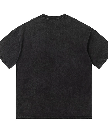 ビッグエンブレムプリントTシャツ　FM0096