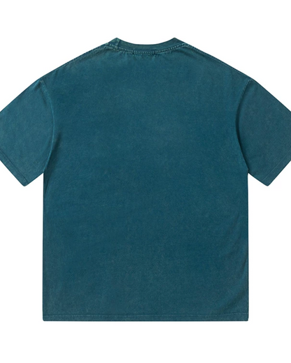 ビッグエンブレムプリントTシャツ　FM0096