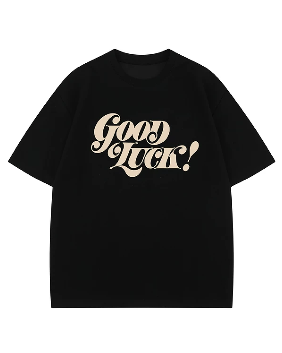 グッドラックプリントTシャツ　FM0097