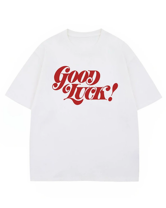 グッドラックプリントTシャツ　FM0097