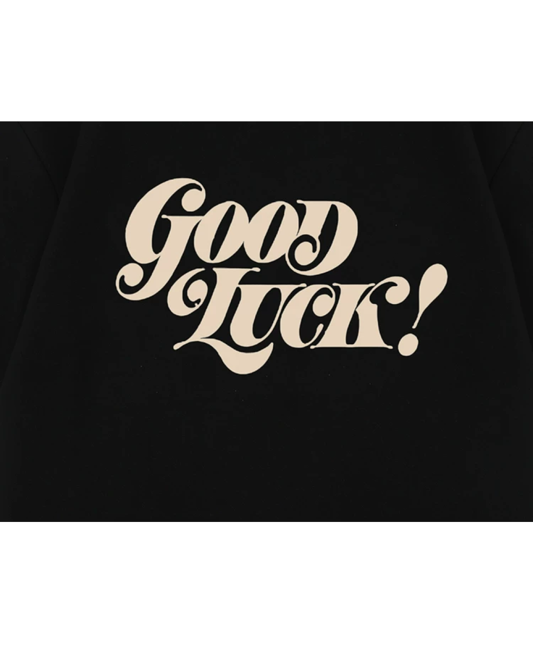 グッドラックプリントTシャツ　FM0097