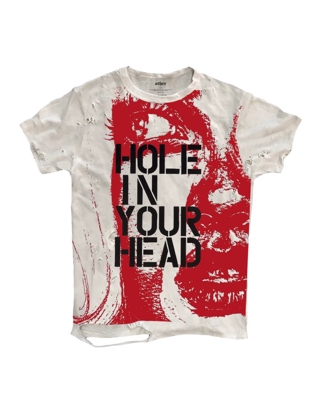 ビッグデザインレタリングTシャツ　FM0099