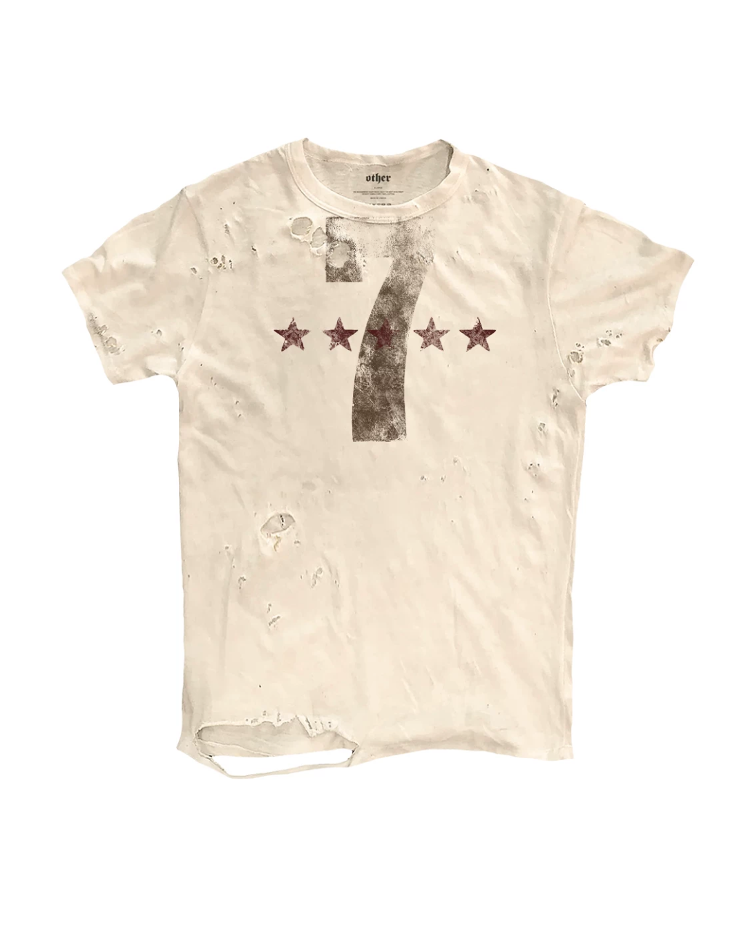 スターウォッシュセブンTシャツ　FM0100