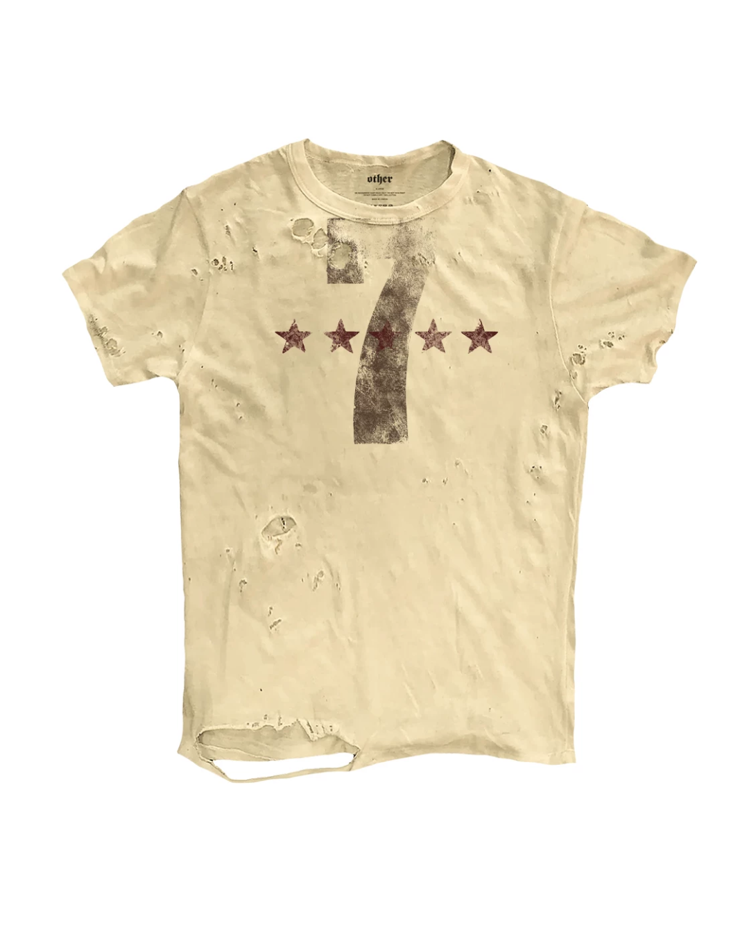 スターウォッシュセブンTシャツ　FM0100