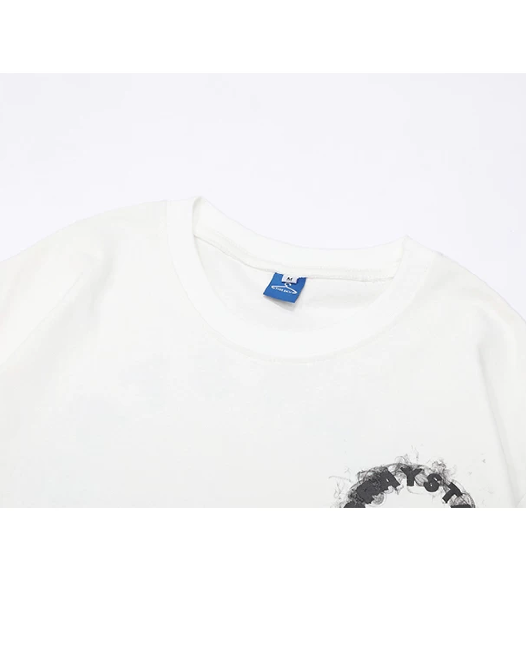 スモークサークルデザインTシャツ　FM0103
