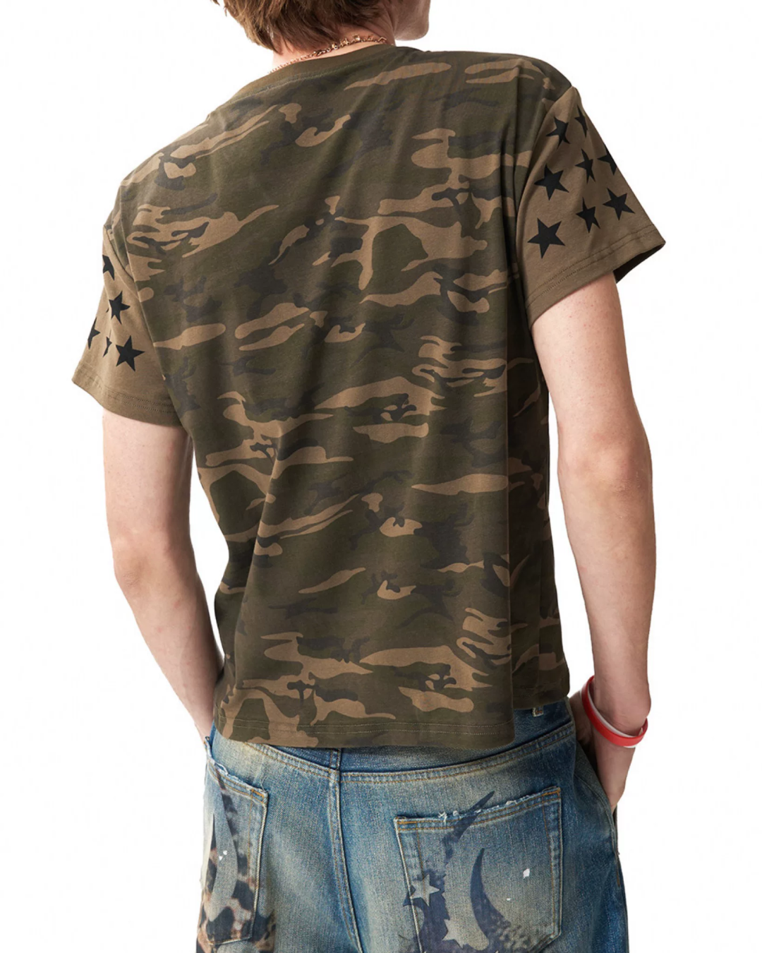 Camo Swag Is My Lifestyle 短丈Tシャツ FM0112