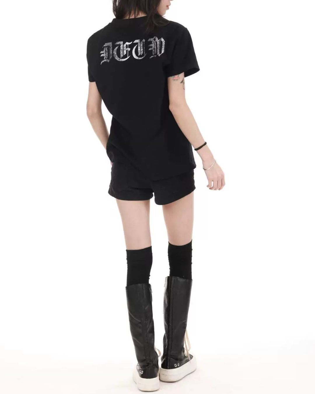 アニマルナショナルフラッグ短丈Tシャツ FM0113