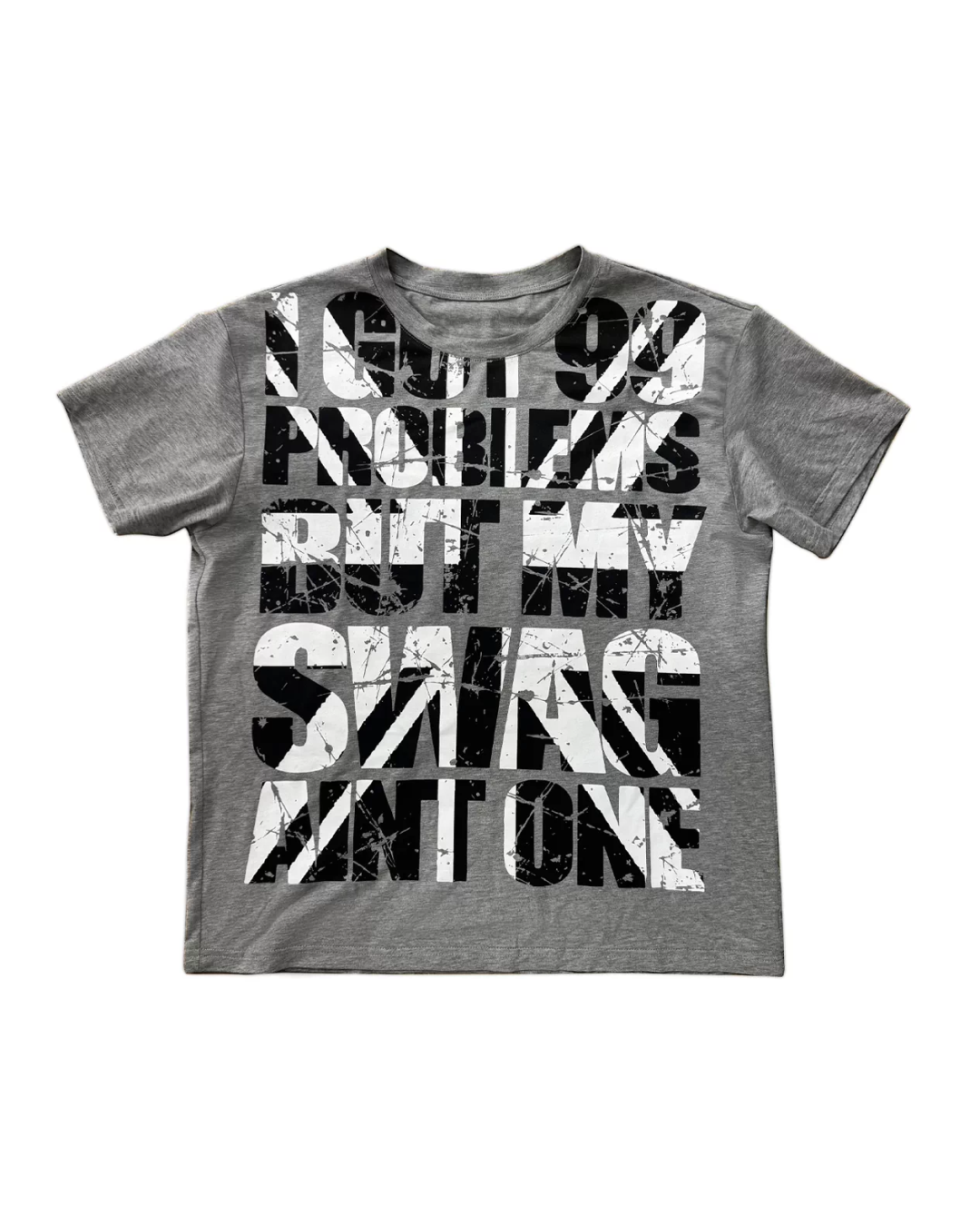 ナショナルフラッグレタリング短丈Tシャツ FM0117