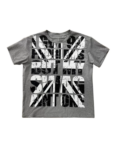 ナショナルフラッグレタリング短丈Tシャツ FM0117