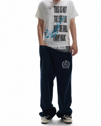 ミュージックデザイン短丈Tシャツ FM0118