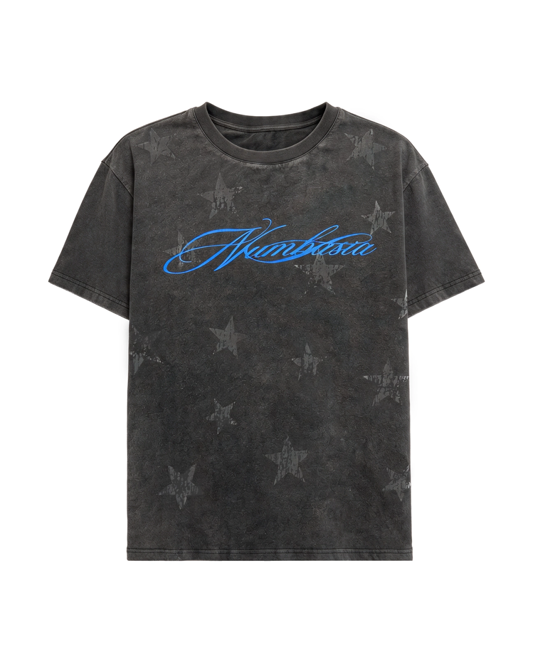 ブラックスターデザイン短丈Tシャツ FM0119