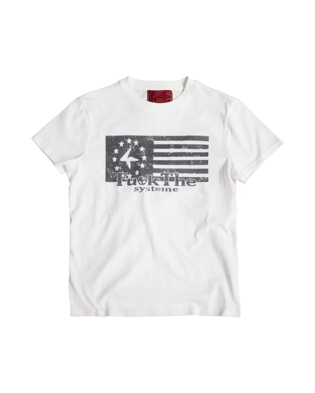 スターラインレタリング短丈Tシャツ FM0127