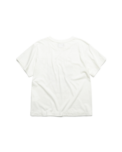 フェイスデザイン短丈Tシャツ FM0131