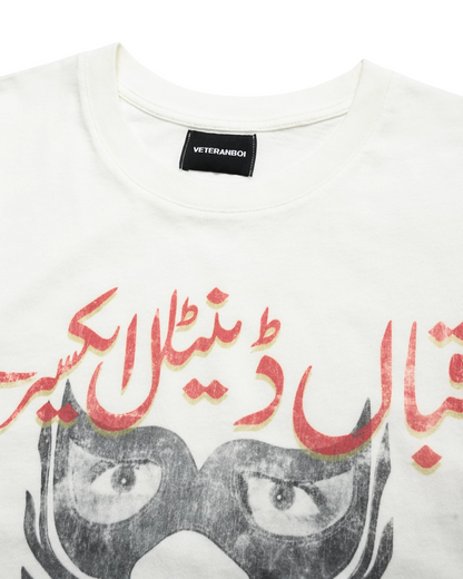 フェイスデザイン短丈Tシャツ FM0131