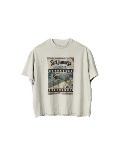 短丈サーフジャーニーTシャツ FM0139