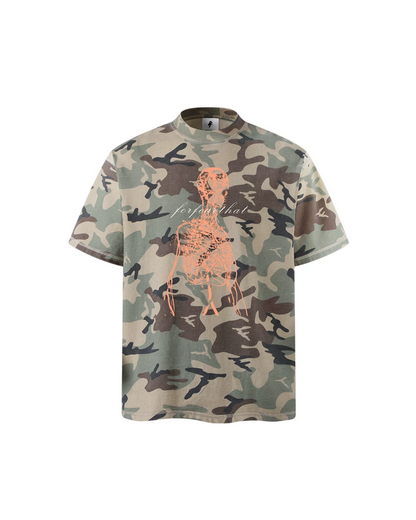 カモスカルデザインTシャツ FM0142