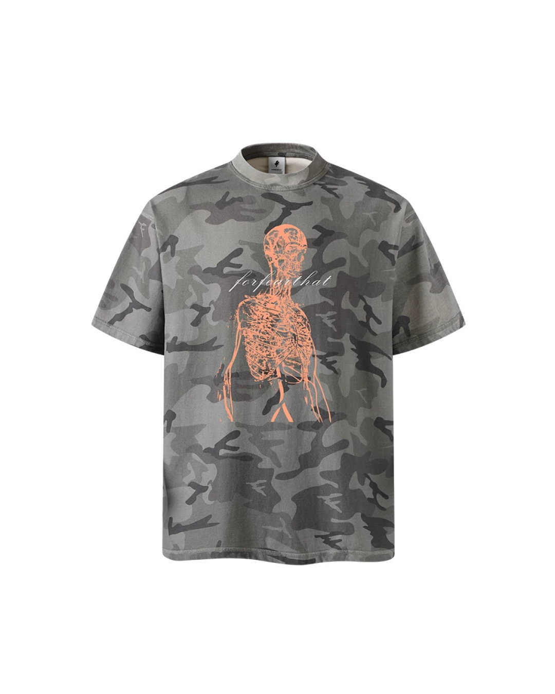 カモスカルデザインTシャツ FM0142