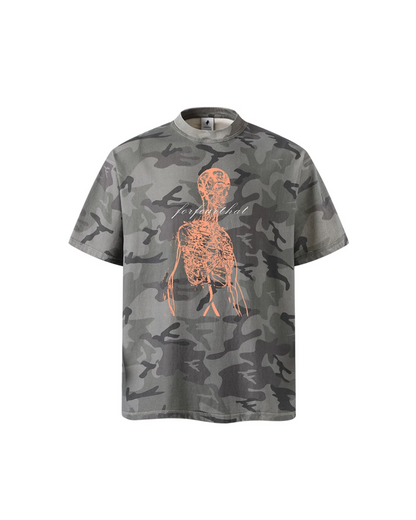 カモスカルデザインTシャツ FM0142