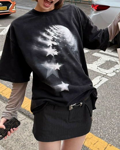 スターデザインTシャツ FM0143
