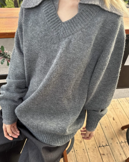 フェイクレイヤードニット　RT0001