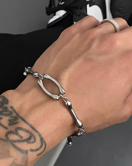 ボーンデザインブレスレット　L0158