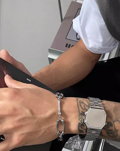ボーンデザインブレスレット　L0158