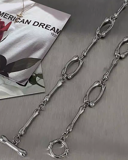 ボーンデザインブレスレット　L0158
