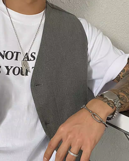 ボーンデザインブレスレット　L0158