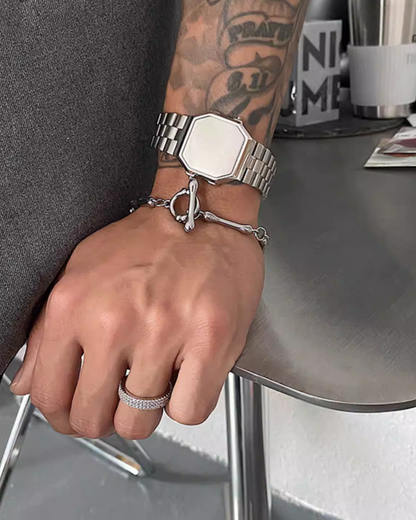 ボーンデザインブレスレット　L0158