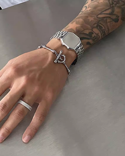 ボーンデザインブレスレット　L0158