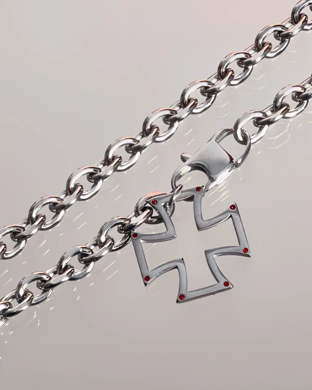 クロスフレームネックレス　L0201