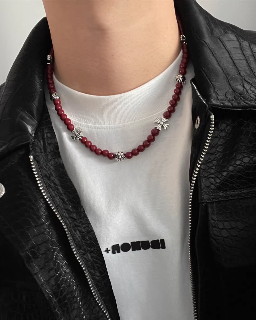 レッドクロスネックレス　L0269