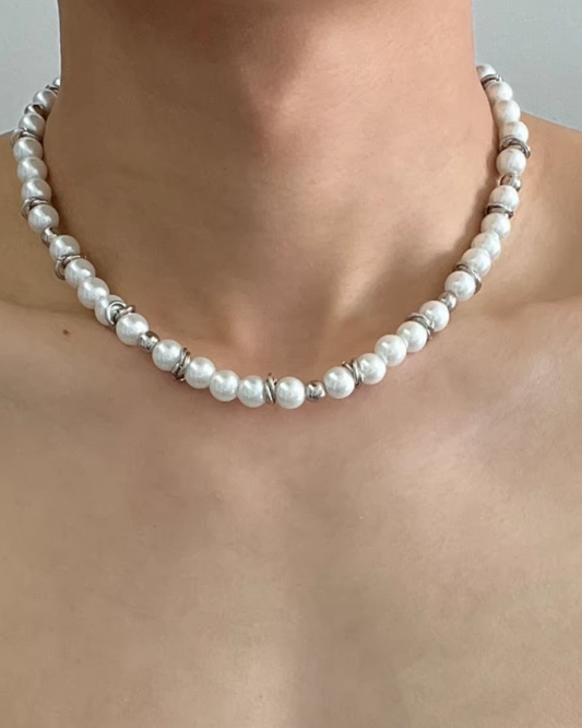 パールデザインネックレス　L0288