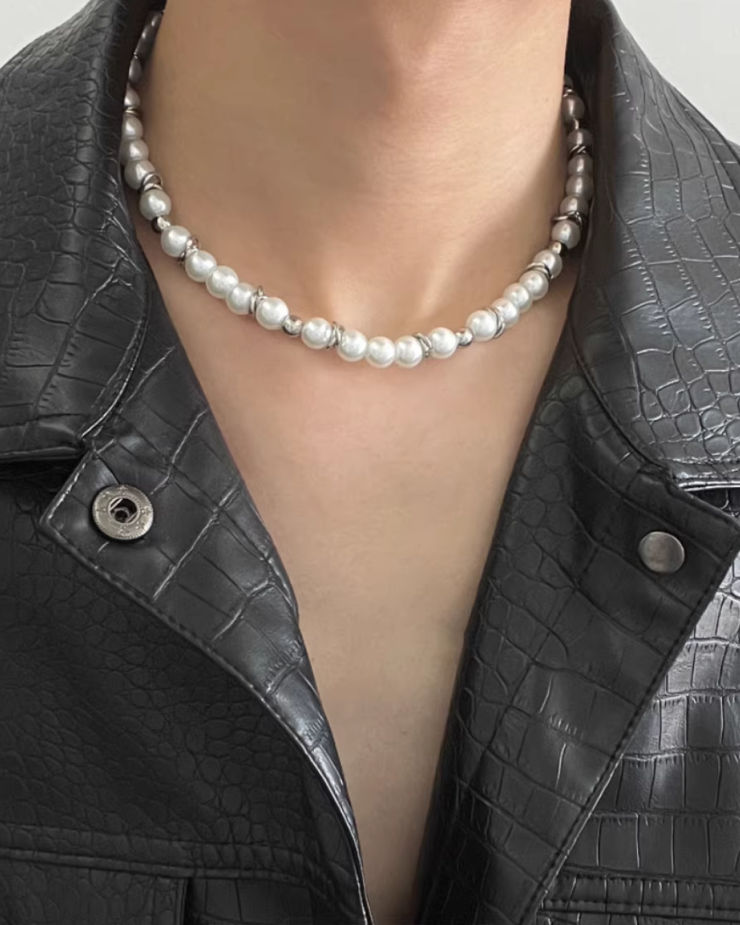 パールデザインネックレス　L0288