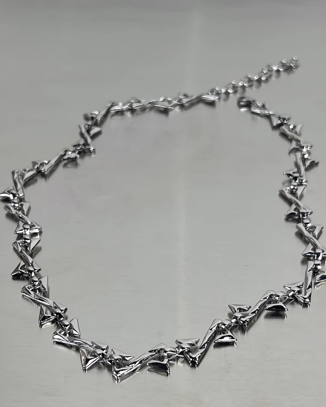 アクセントコネクトネックレス　L0292