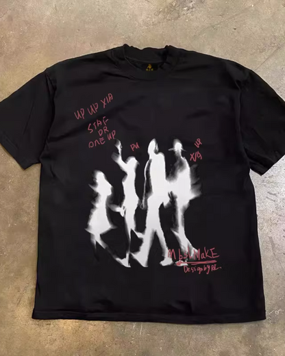 シャドウヒューマンTシャツ L0306