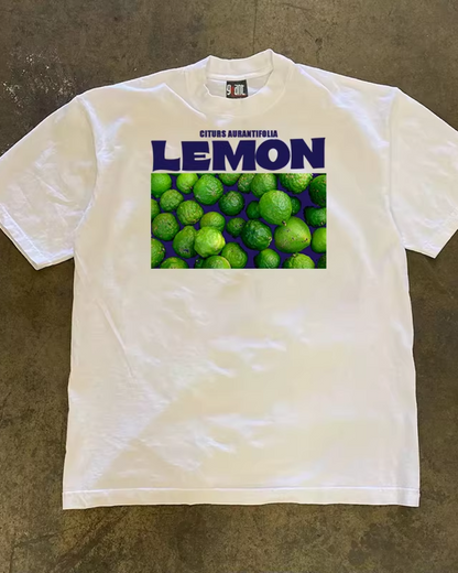 レモンデザインTシャツ L0322