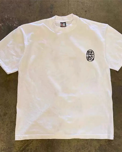 バックスネークTシャツ L0339