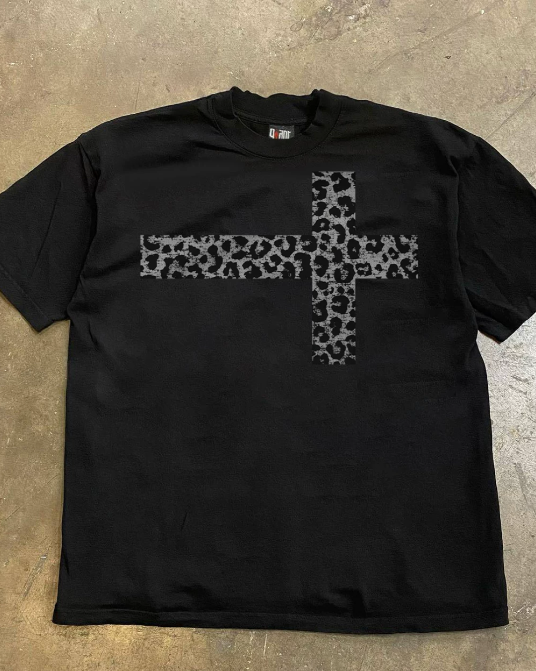 レオパードクロスTシャツ L0353