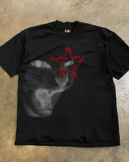 スターアイキャットTシャツ L0354