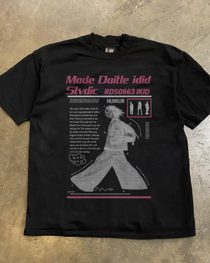 コミックヒューマンTシャツ L0355