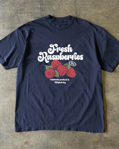 ラズベリーTシャツ L0365