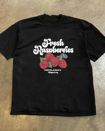 ラズベリーTシャツ L0365