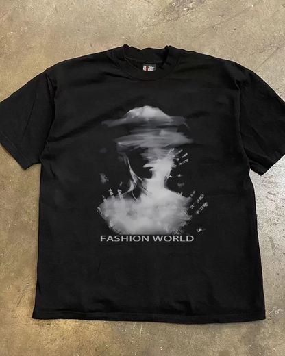 ヒューマンモザイクTシャツ L0381