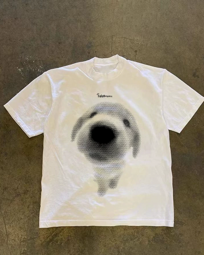 ドッグプリントTシャツ L0384