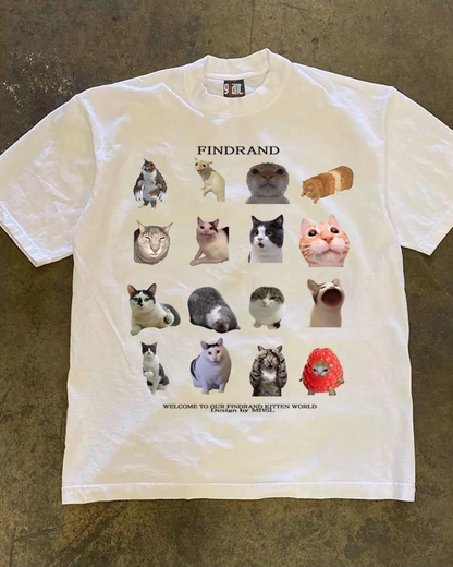 マルチキャットTシャツ L0387