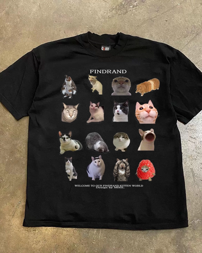 マルチキャットTシャツ L0387